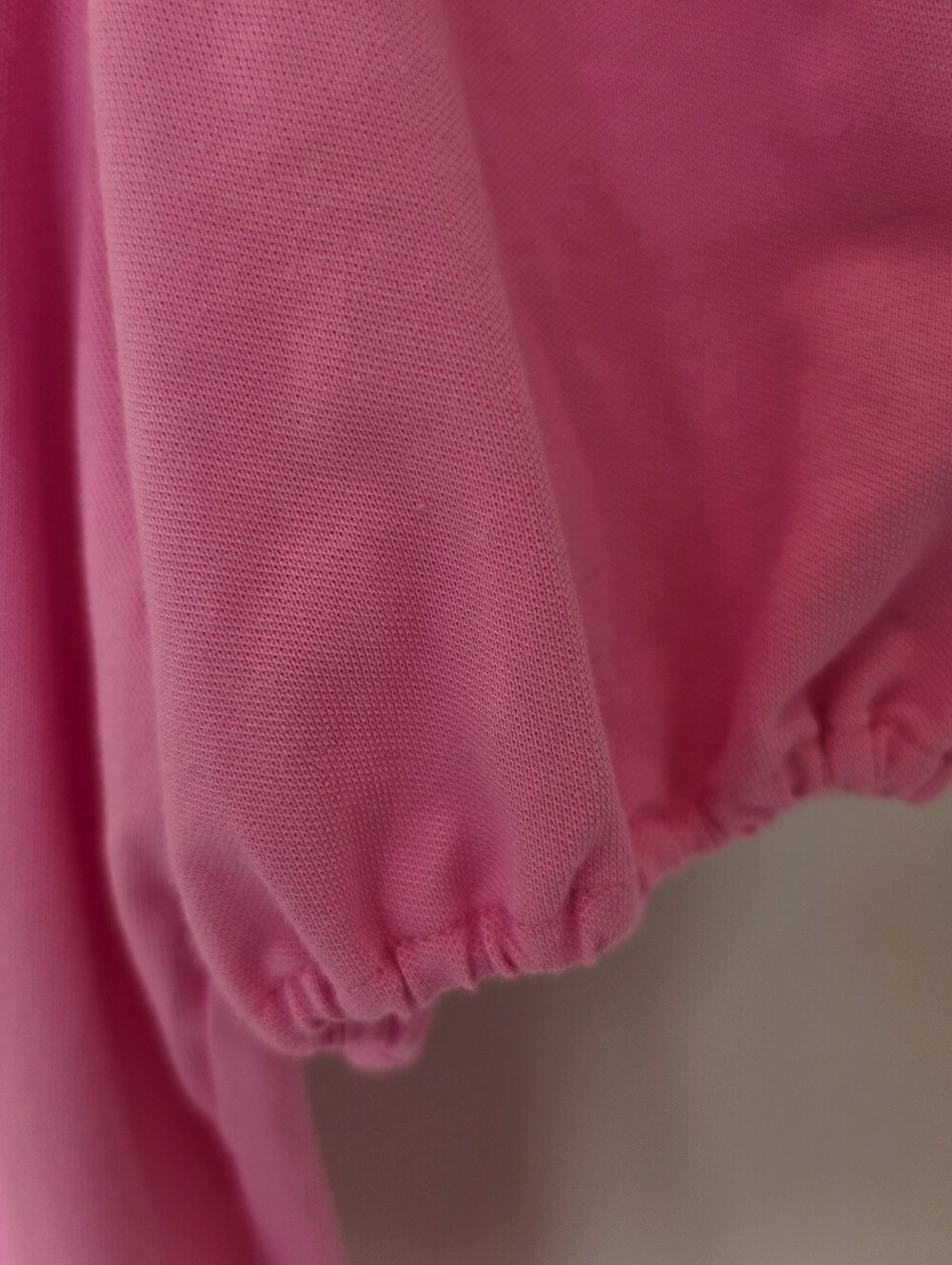 English Factory Pink Knit Polo Top Size Medium NWT - Picture 4 of 9
